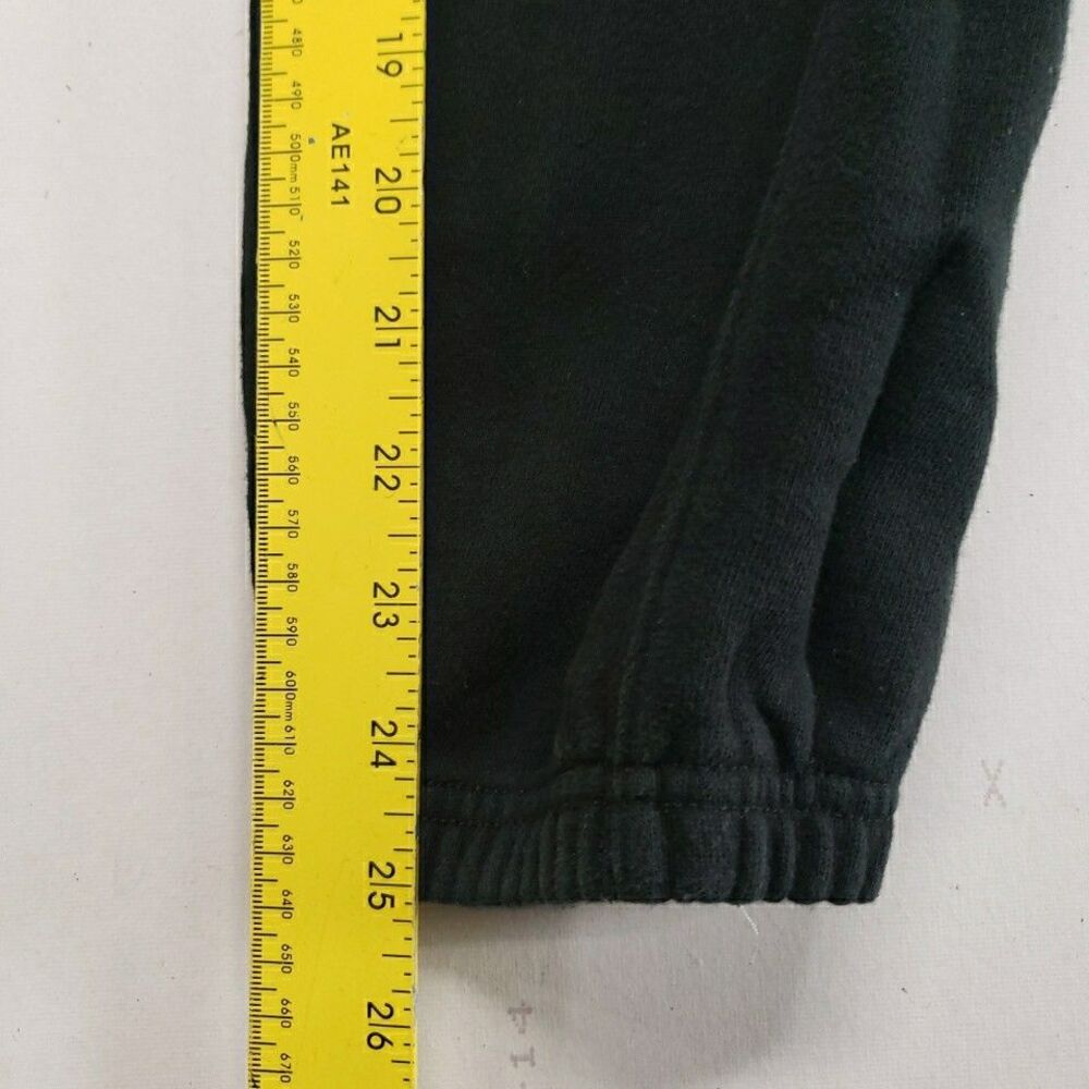 Polo Ralph Lauren Youth Medium Black Sweatpants Joggers Red Pony Logo Warm - Picture 6 of 7